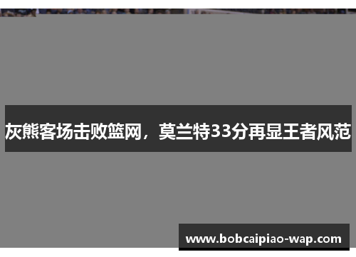 灰熊客场击败篮网，莫兰特33分再显王者风范